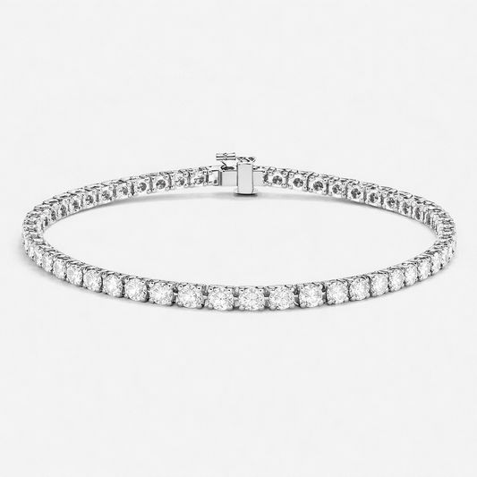 Round Brilliant Tennis Bracelet