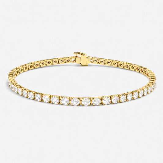 Round Brilliant Tennis Bracelet